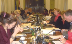 29. oktobar 2013. Delegacija Odbora za životnu sredinu, javno zdravlje i bezbednost hrane Evropskog parlamenta posetila Narodnu skupštinu 